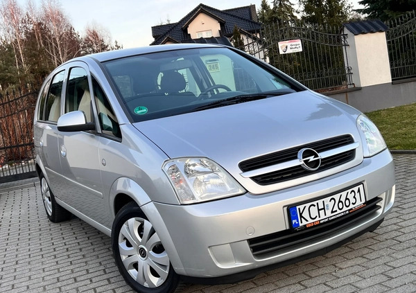 Opel Meriva cena 12900 przebieg: 167459, rok produkcji 2005 z Mirsk małe 596